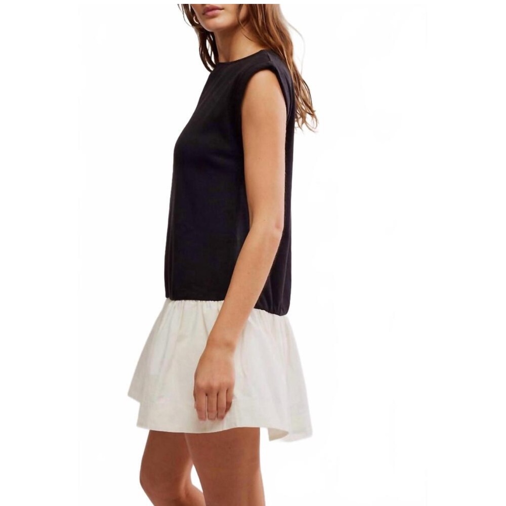 Free People Enya mixed media mini dress - Picture 4 of 6